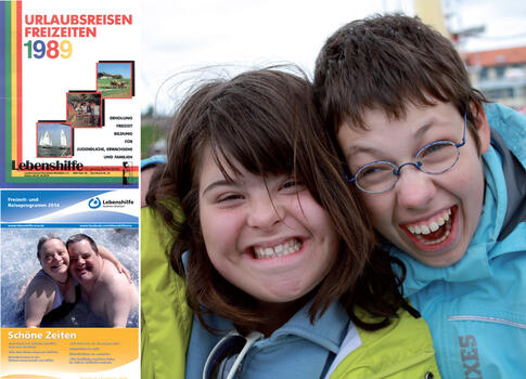 30 Jahre "Schöne Zeiten" bei der Lebenshilfe NRW. Das gedruckte Programm ist 1989 erstmals erschienen.